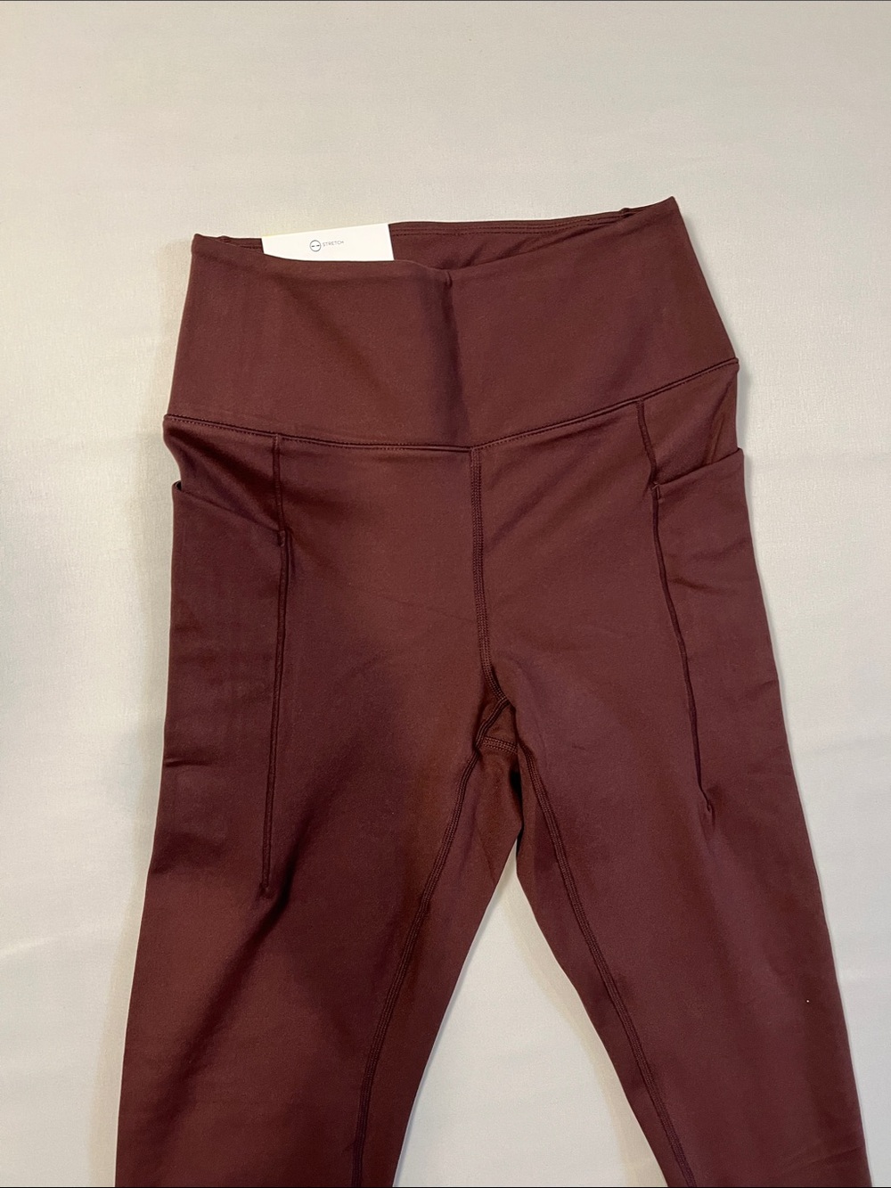 Danskin Women’s Wine High-Rise Workout Leggings Size S - Picture 2 of 11